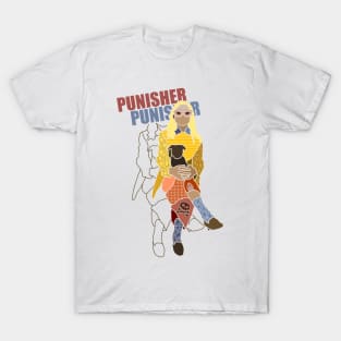 Phoebe Bridgers Punisher Retro Design T-Shirt